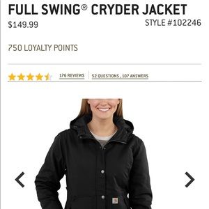Carhartt Full Swing Cryder Jacket